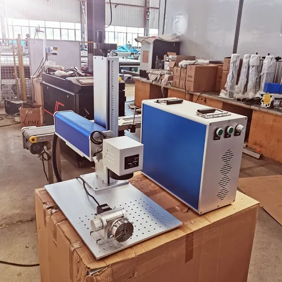 Professional Split Type Raycus Max Jpt 20W 30W 50W 70W 100W Fiber Laser Marking Machine Price for Metal Laser Marking Engraving