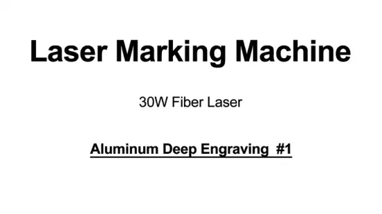 Macchina per marcatura laser a fibra divisa mini per vendite calde da 50 W. Mark in acciaio al carbonio